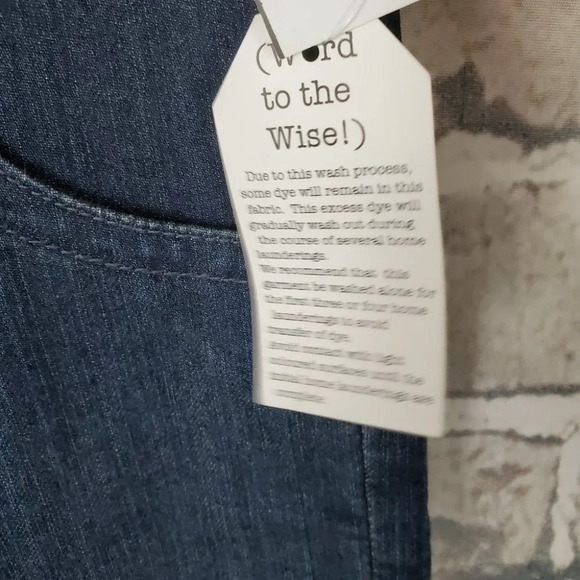 Vintage 90s Brody Trouser Jeans Reg Rise 28 Dark  Wash - Picture 5 of 16